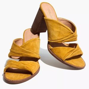 MADEWELL Alexandria Mule in Suede size 10